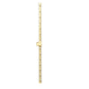 Warming Trends Crossfire Linear Brass Gas Fire Pit Burners - 9 Sizes