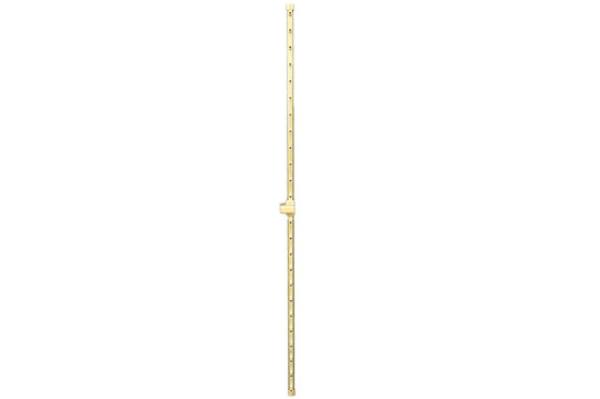 Warming Trends Crossfire Linear Brass Gas Fire Pit Burners - 9 Sizes