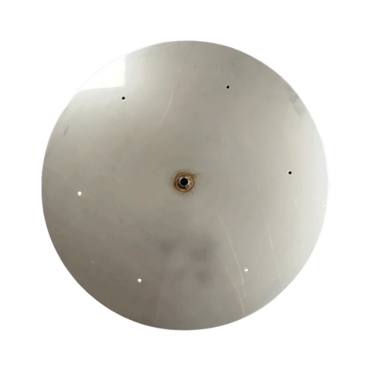 43″ – 48″ Custom Round Flat, Stainless Steel Burner Pan