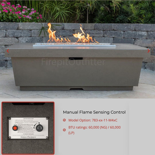 Contempo Rectangle Fire Pit