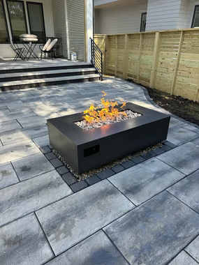 Aon Steel Rectangle Fire Pit (3 sizes)