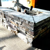 "Ready To Ship″ 48" x 30″ Rectangle Custom Stone Gas Fire Pit