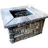 Custom Square Fire Pit Kit 33″
