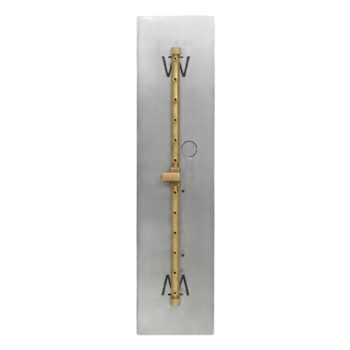 Warming Trends Crossfire Linear Brass Gas Fire Pit Burners - 9 Sizes