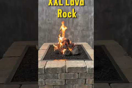 Extra Large Black Lava Rock