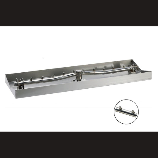 Interlink Linear Burners with Pan Stainless -7 sizes available