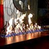 36" Linear Fire Twig Sculpture