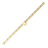 Warming Trends Crossfire Linear Brass Gas Fire Pit Burners - 9 Sizes