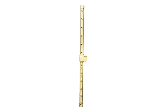 Warming Trends Crossfire Linear Brass Gas Fire Pit Burners - 9 Sizes
