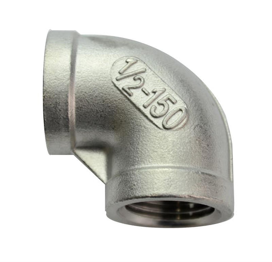 1/2" Stainless Steel 90 Degree Elbow