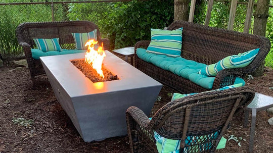 60″ Angelus Rectangle Gas Fire Pit
