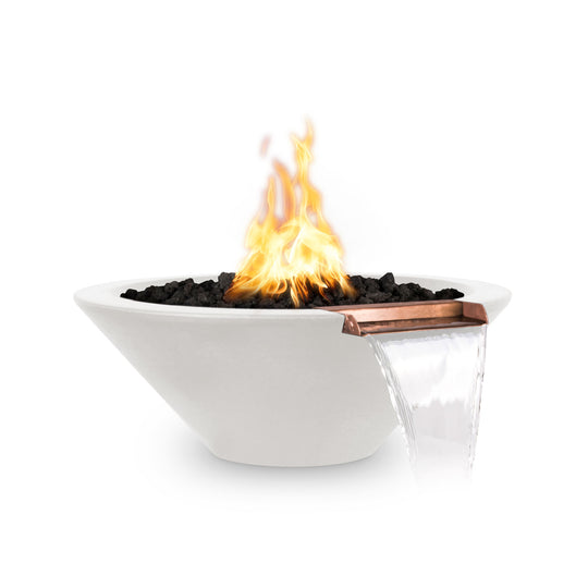 Cazo 36" Round Concrete Fire and Water Bowl