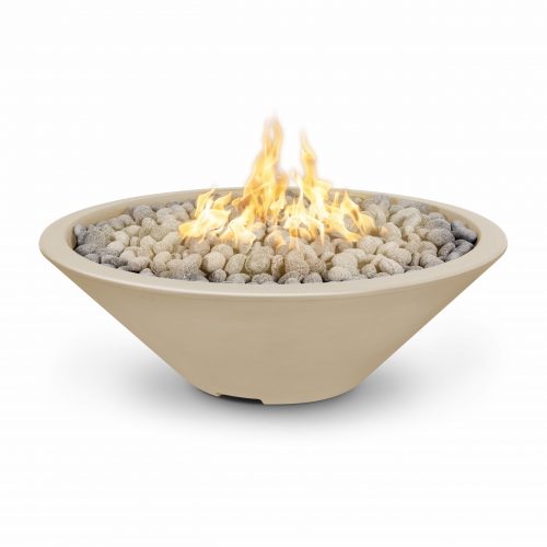 60" Cazo Gas Fire Pit - Narrow Ledge