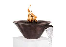 Cazo Round Copper Fire and Water Bowls- 3 sizes available