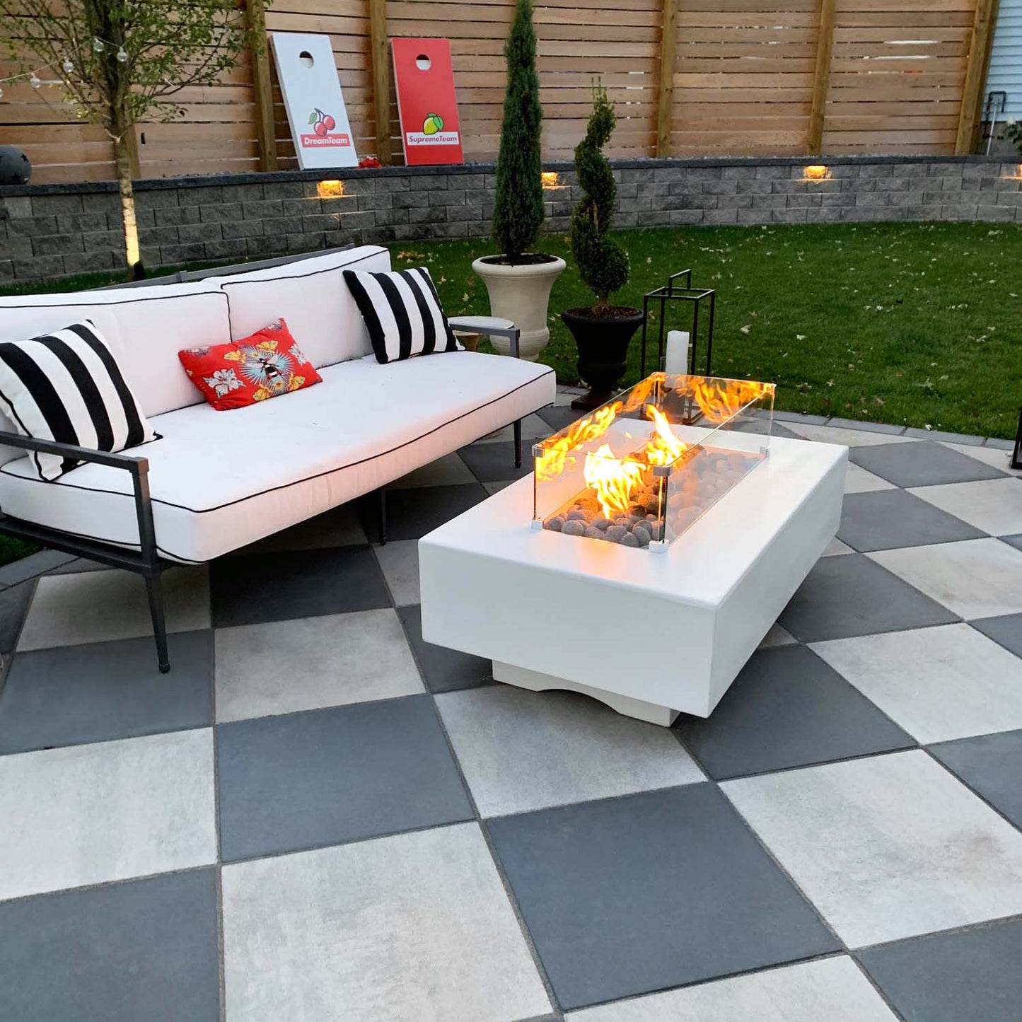 Del Mar Gas Fire Pit (5 sizes available)