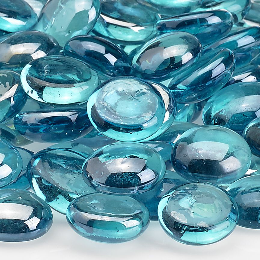 Aqua Blue Luster Firebeads