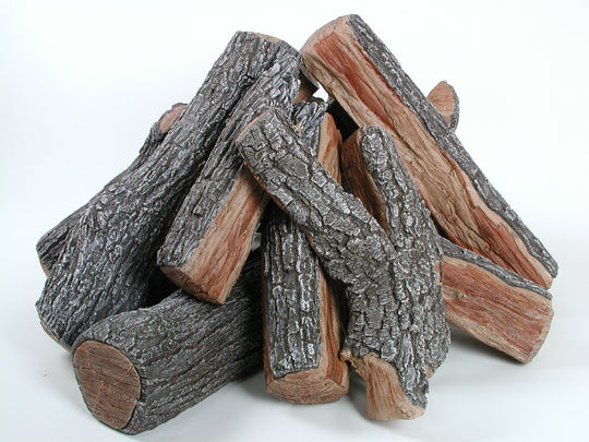 36" Split Bark Log Set