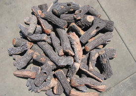 48" Split Bark Log Set