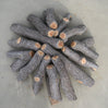 64" Split Bark Log Set