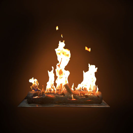 Warming Trends Firestorm Steel Log Burner