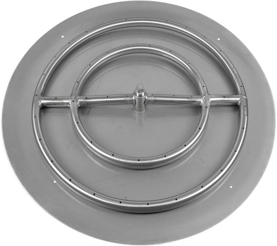 Round Flat Pan with Round Burner- 7 sizes available