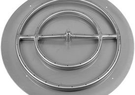 Round Flat Pan with Round Burner- 7 sizes available