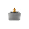 Forma Stainless Steel Gas Fire Pit- Square (5 sizes)