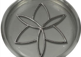 Round Drop in Pan with Lotus Burner- 5 sizes available