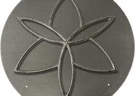 Round Flat Pan with Lotus Burner- 5 sizes available