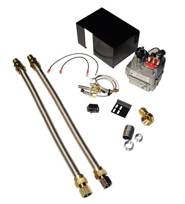 High Capacity Gas Fireplace Millivolt Valve Kit