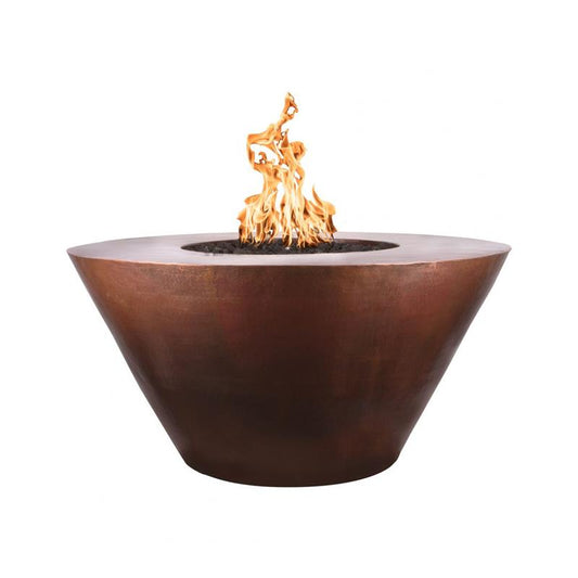 48″ Martillo Round Copper Fire Pit