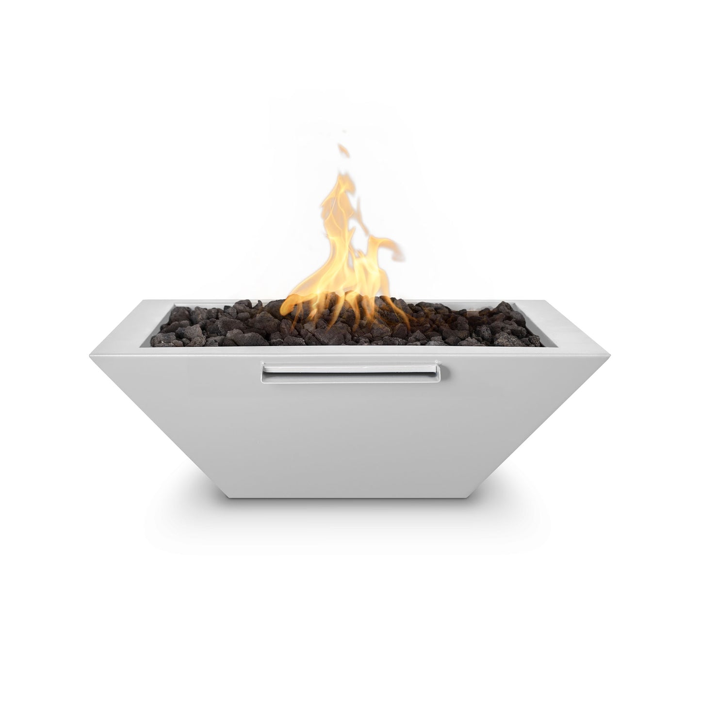 Maya Square Concrete Fire and Water Bowl