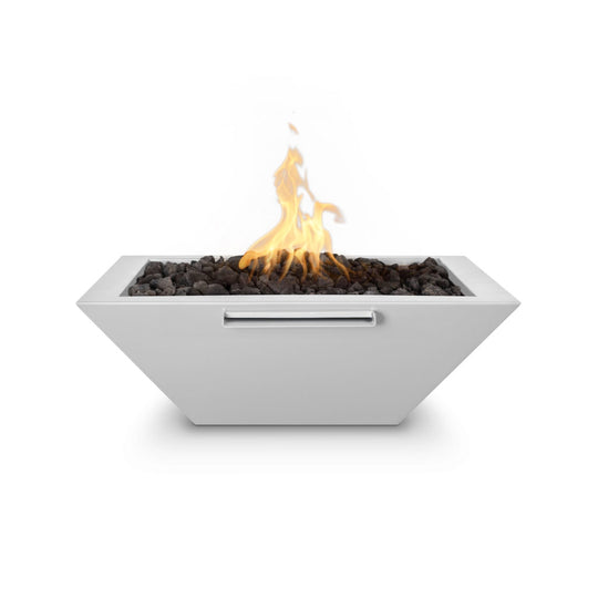 Maya Square Concrete Fire and Water Bowl
