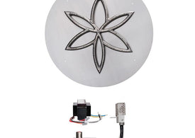 Round SS All Weather Systems with Lotus Burner-5 sizes available