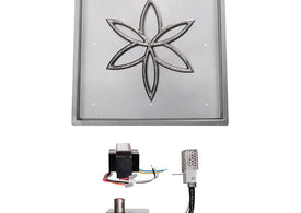Square SS Drop In All Weather Systems with Lotus Burner-6 sizes available