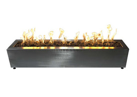 Eaves 60″ Rectangle Stainless Steel Gas Fire Pit