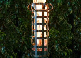 The Outdoor Plus Box Weave Tiki Torch