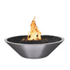 Cazo Round Stainless Steel Gas Fire Pit 48″