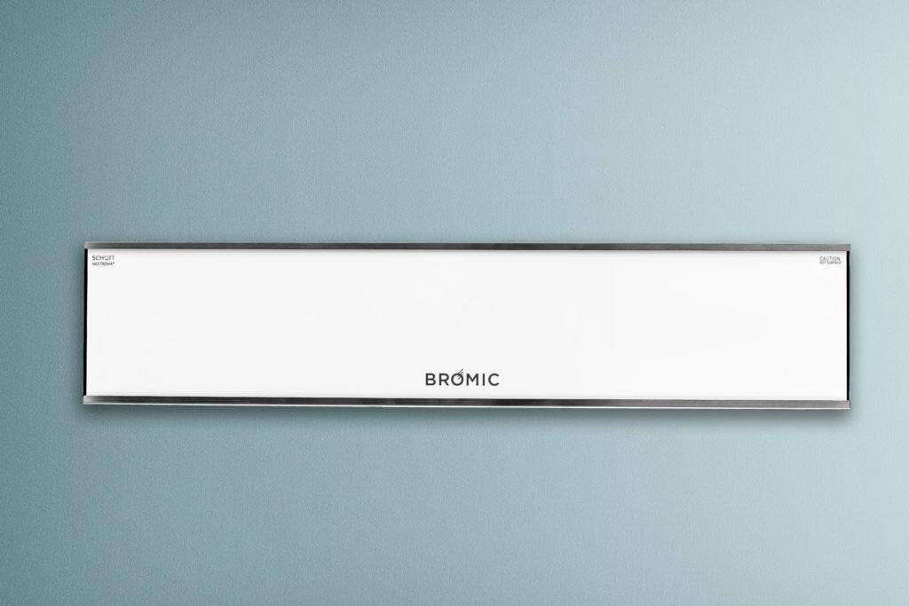 Bromic Platinum 3400W Smart-Heat Electric Heater, White