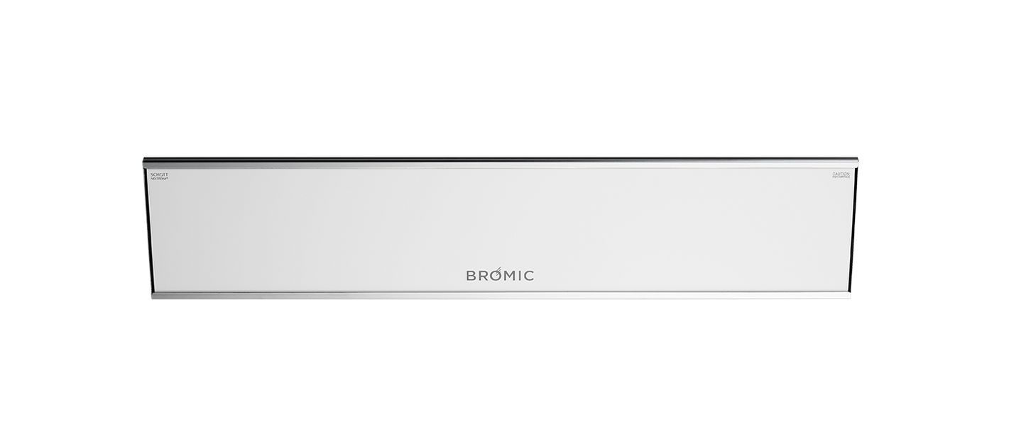 Bromic Platinum 2300W Smart-Heat Electric Heater, White