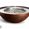 Tempe Round Copper Gas Fire Bowl