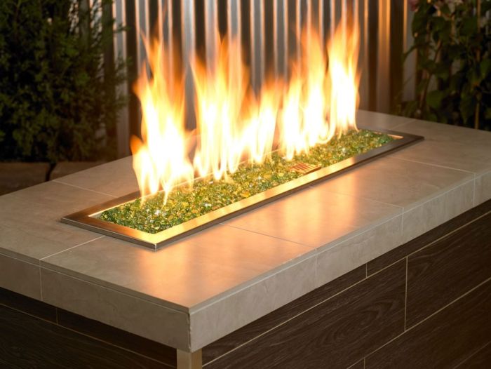 Evergreen Reflective Fire Glass 1/4"