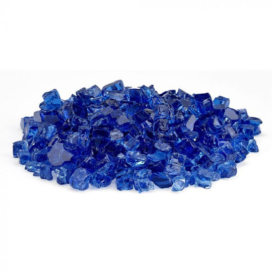Cobalt Blue Fire Glass 1/2"