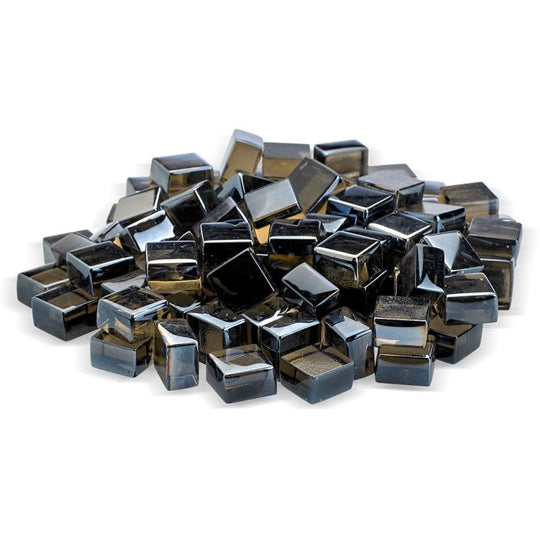 Bronze Luster Cubes Fire Glass 2.0