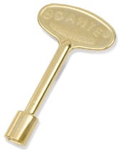 4" Brass Valve Key