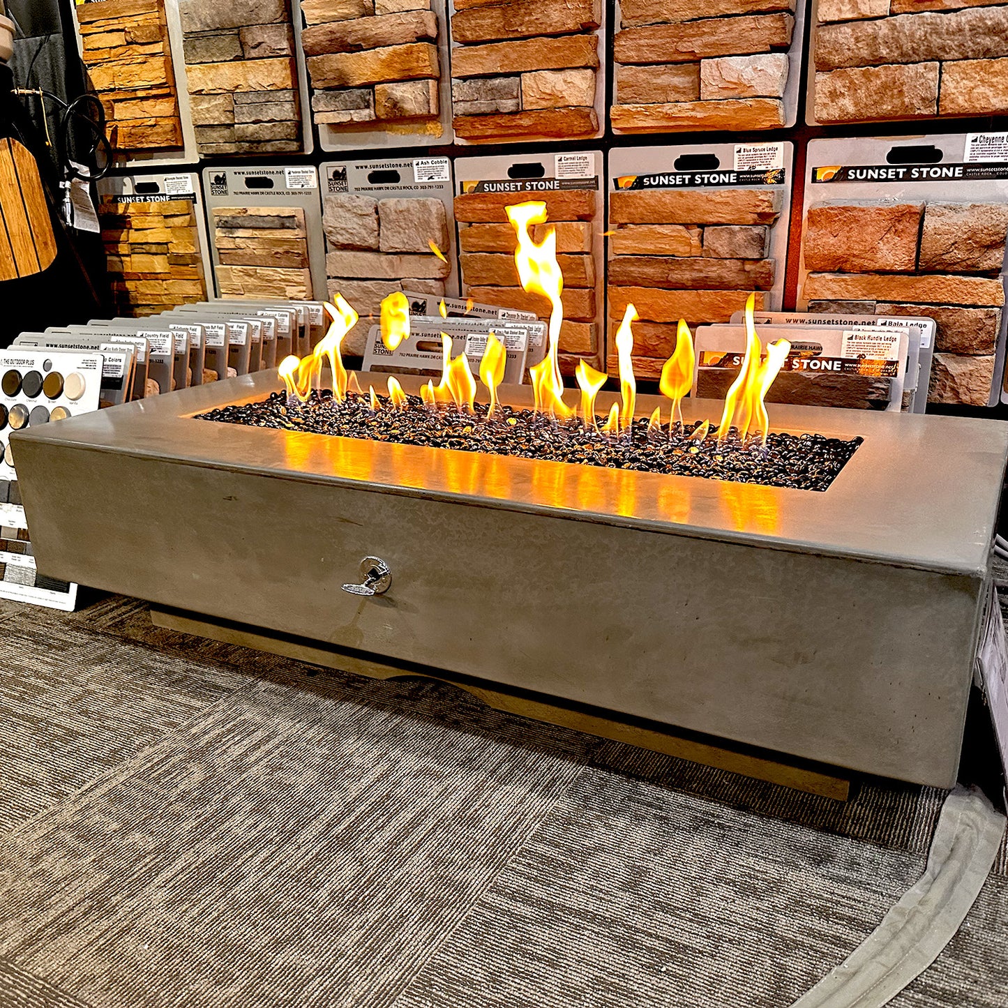 Del Mar Gas Fire Pit (5 sizes available)