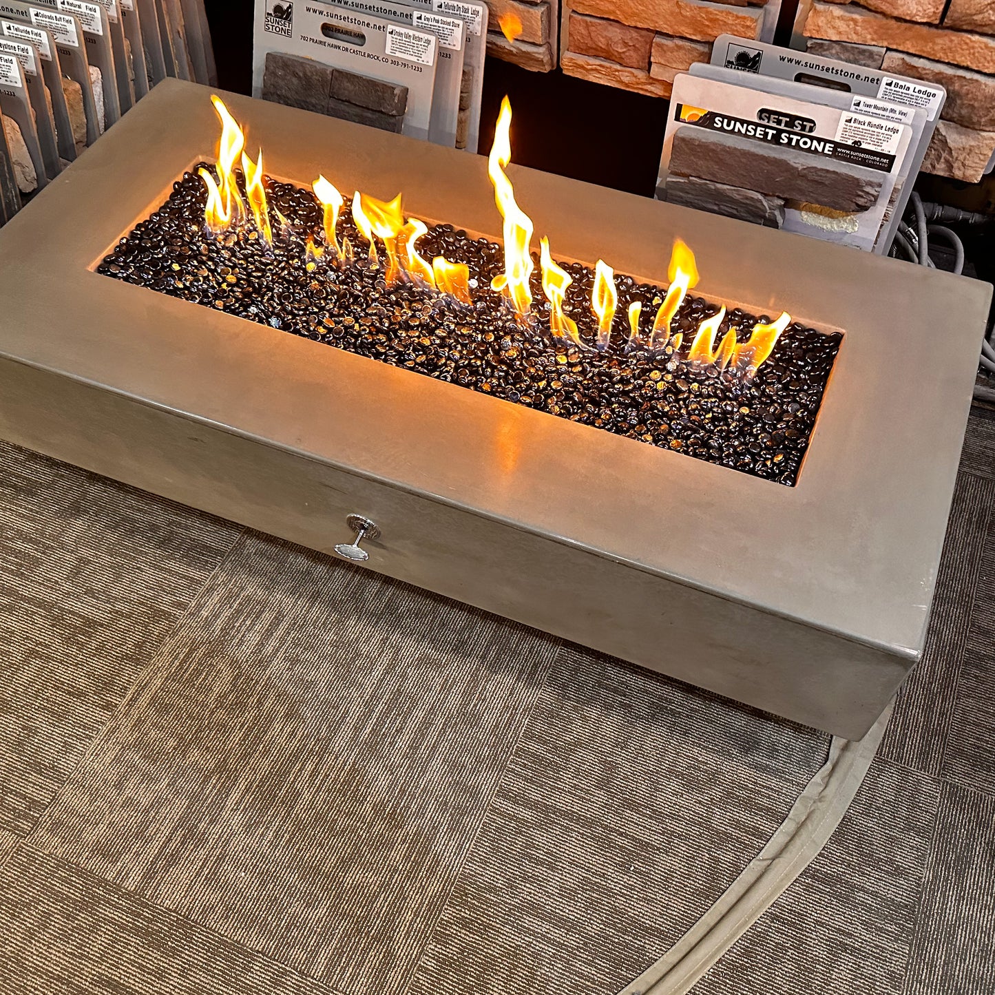 Del Mar Gas Fire Pit (5 sizes available)