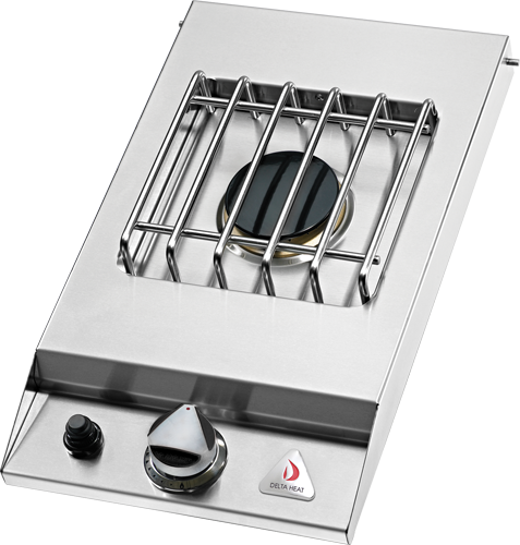 Delta Heat Single Side Burner, Drop-In