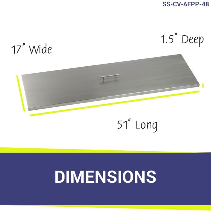 Rectangular Drop In Pan Covers- AFG