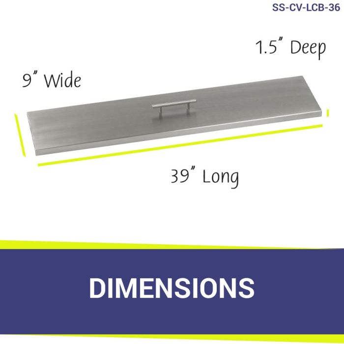 Linear Drop In Pan Covers- AFG